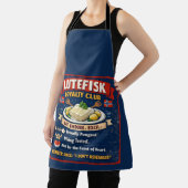 Lutefisk Loyalty Club Norwegian Apron Schort (Insitu)