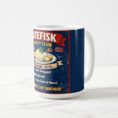 Lutefisk Loyalty Club Norwegian Coffee Mug Koffiemok (Voorkant rechts)