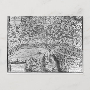 Lutetia of het eerste plan van Parijs Briefkaart