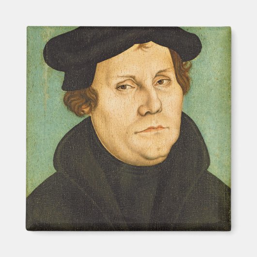 Luther als professor, 1529 magneet (Voorkant)