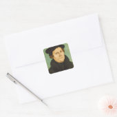 Luther als professor, 1529 vierkante sticker (Envelop)