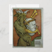 Luther as the Devil's Bagpipes, c.1535 Briefkaart (Voorkant / Achterkant)