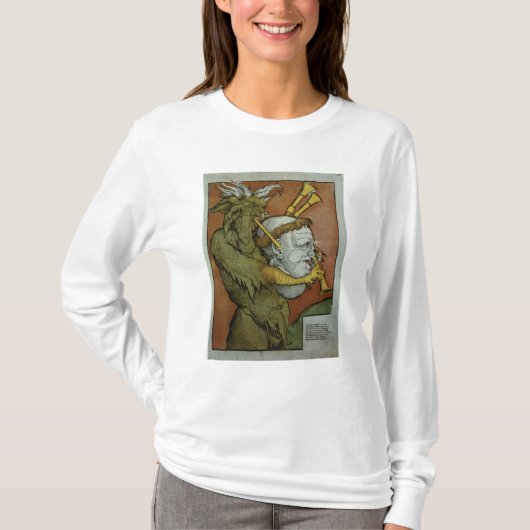 Luther as the Devil's Bagpipes, c.1535 T-shirt (Voorkant)
