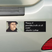 Luther Bumpersticker (Op auto)