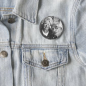 Luther en Minnie Ronde Button 5,7 Cm (In situ)