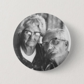 Luther en Minnie Ronde Button 5,7 Cm