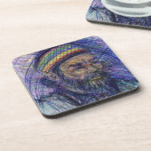 Luther Hampton Self Portrait Drankjes Onderzetter (Linkerzijde)