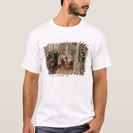 Luther in het Diet der Worms T-shirt (Voorkant)