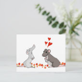 Luther in Love - briefkaart (Staand voorkant)