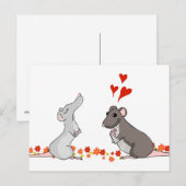 Luther in Love - briefkaart (Voorkant / Achterkant)