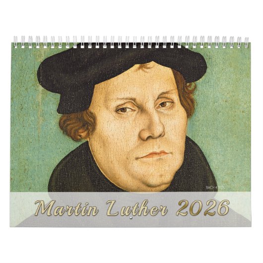 Luther Kalender 2026: Portretten, leven, monumente (Hoes)