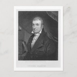 Luther Martin, gegraveerd door William A. Wilmer ( Briefkaart