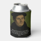 Luther op Bier Blikjeskoeler (Blikje Voorkant)