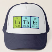 Luther periodiek lijstnaam pet (Voorkant)