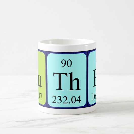 Luther periodieke lijstnaam mok (Center)