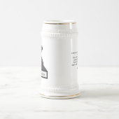 Luther Quote Beer Stein Bierpul (Center)
