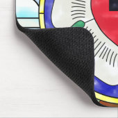 Luther Roos Glas in lood Muismat (Hoek)