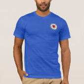 Luther Roos Glas in lood Venster T-shirt (Voorkant)