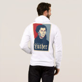 Luther-Roos Hoodie (Achterkant volledig)