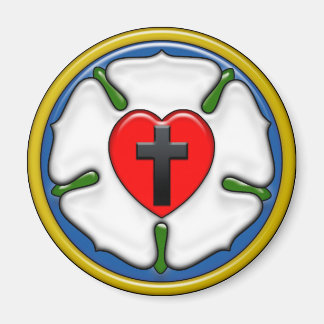 Luther Roos reliëf-look Magneet