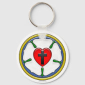 Luther Roos reliëf-look Sleutelhanger (Voorkant)