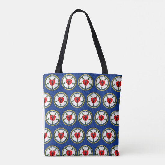 Luther Roos reliëf-look Tote Bag (Achterkant)