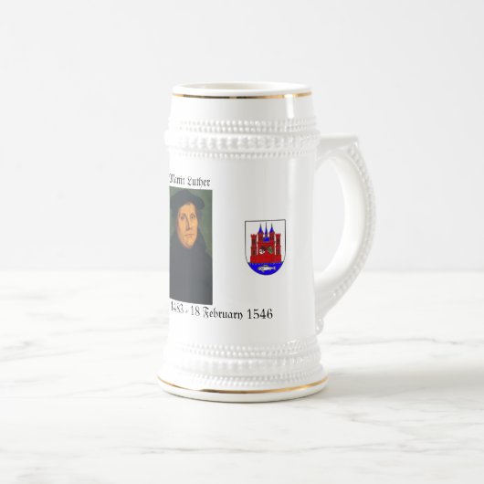 Luther Stein Bierpul (Voorkant rechts)