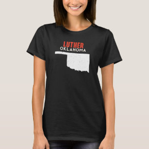 Luther USA State America Travel Oklahoman T-shirt