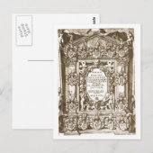 Luther Wittenberg 1558 Briefkaart (Voorkant / Achterkant)