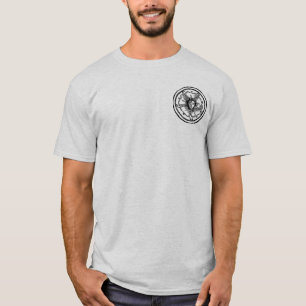 Luther-zegel van Grace door Faith T-shirt