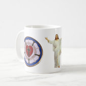 Lutheran Church Cadeau Koffie Mok (Voorkant links)