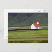 Lutheran Church, IJsland Briefkaart (Voorkant / Achterkant)