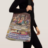 Lutheran Last Supper Potluck Crossbody Tas (Dichtbij)