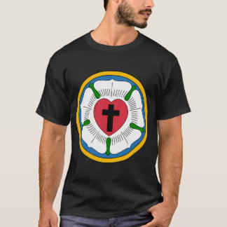 Lutheran Protestant Martin Luther Roos 95 Theses T-shirt