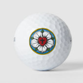 Lutheran Roos Golfballen (Voorkant)