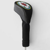 Lutheran Roos Golfheadcover (Schuin)
