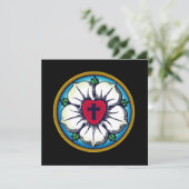 Lutheran Roos Kaart (Staand voorkant)