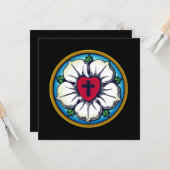 Lutheran Roos Kaart (Voorkant / Achterkant in situ)