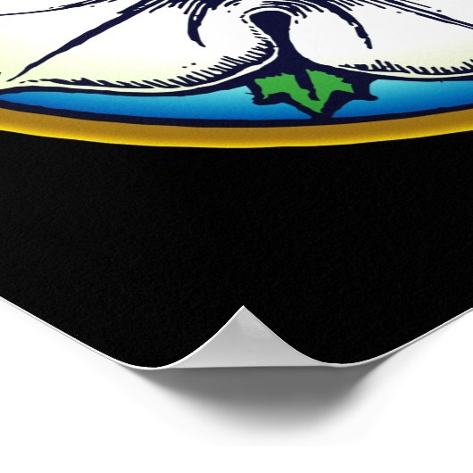 Lutheran Roos Poster (Hoek)