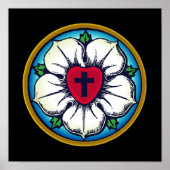 Lutheran Roos Poster (Voorkant)