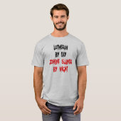 Lutheran Zombie Slayer T-shirt (Voorkant volledig)