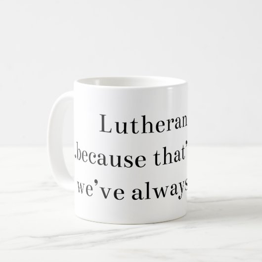 Lutheranisme Mok (Voorkant links)