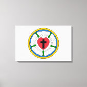 Lutherrose Luther Roos Lutheranisme Martin Luther Canvas Afdruk (Voorkant)
