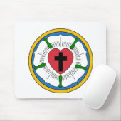 Lutherrose Luther Roos Lutheranisme Martin Luther Muismat (Met muis)