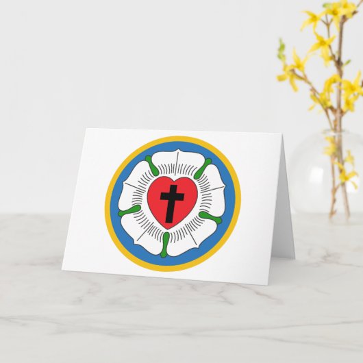 Luthers nam toe kaart (Gele Bloem)