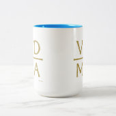 Luthers Reformatiekruis Tweekleurige Koffiemok (Center)