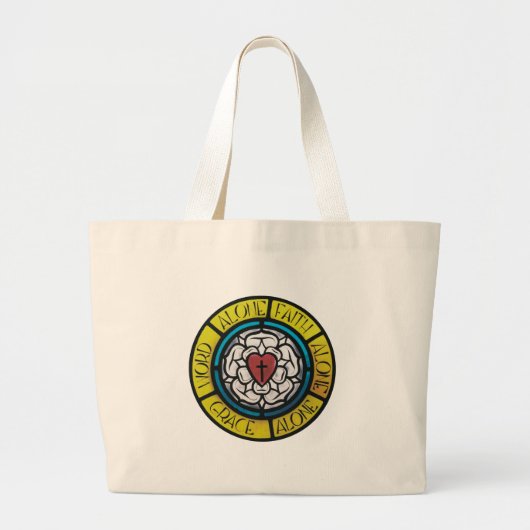 Luther's Roos Bag Grote Tote Bag (Voorkant)