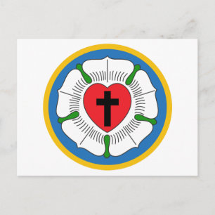 Luthers Roos Briefkaart