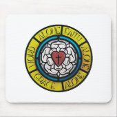 Luther's Roos Mousepad Muismat (Voorkant)