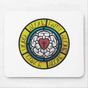 Luther's Roos Mousepad Muismat